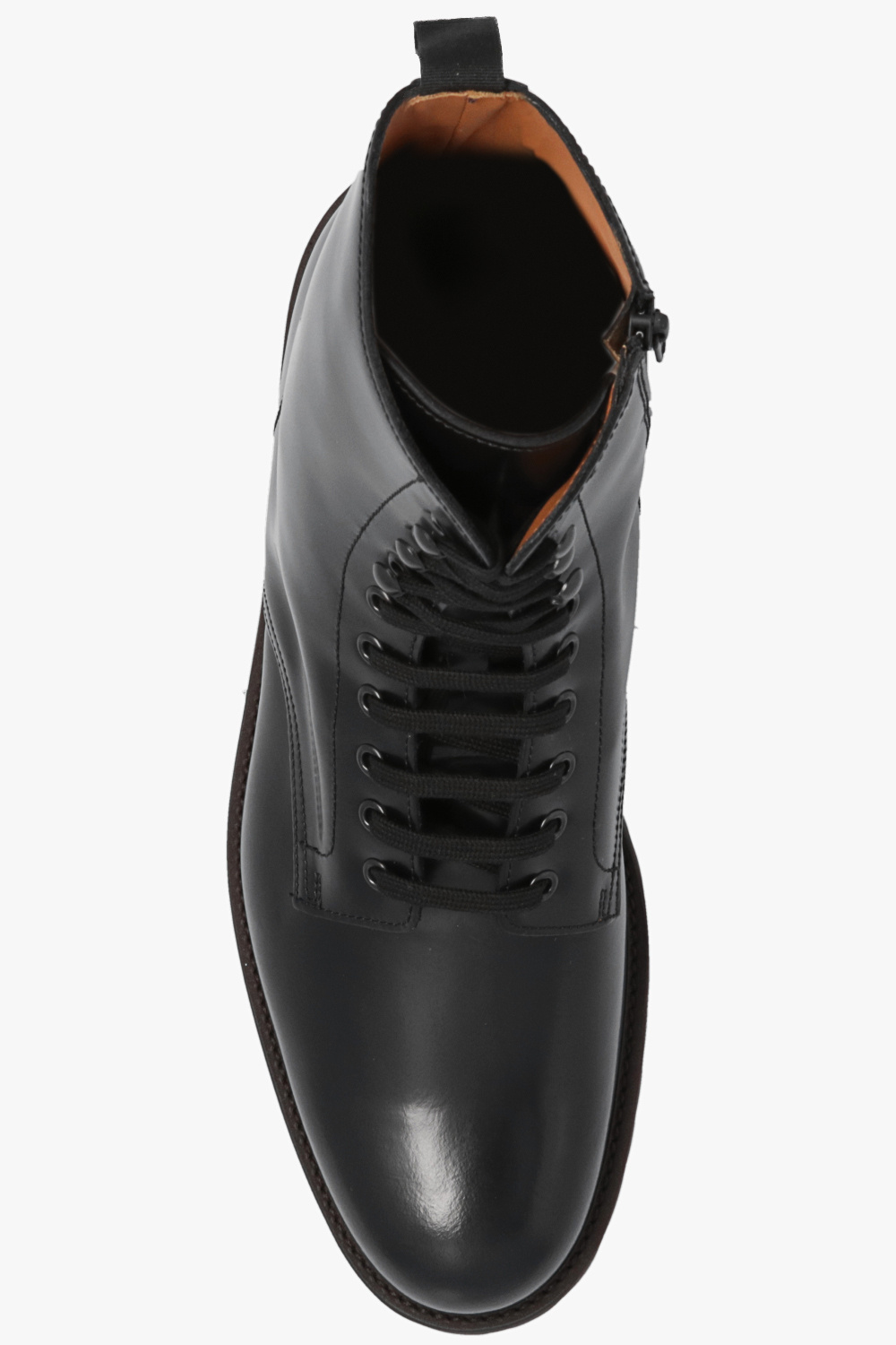 Common Projects Leather combat boots