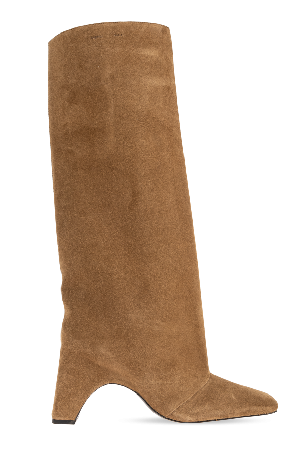 Coperni Botas de ante con tacón