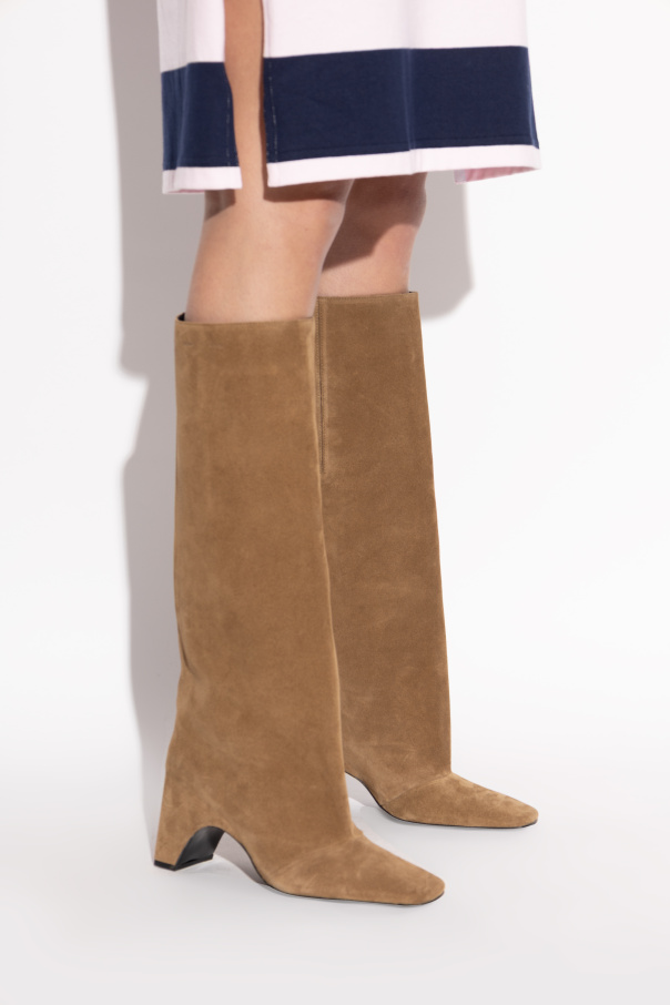 Coperni Botas de ante con tacón