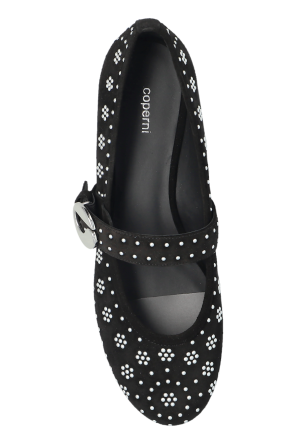 Coperni Suede ballet flats with embellishments