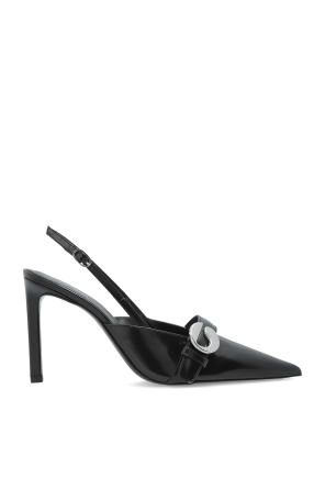High-heeled shoes