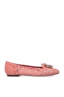 blazer dolce gabbana ‘Vally’ openwork ballet flats