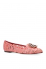 blazer dolce gabbana ‘Vally’ openwork ballet flats