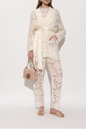 Dolce & Gabbana Chanclas con cristales brillantes