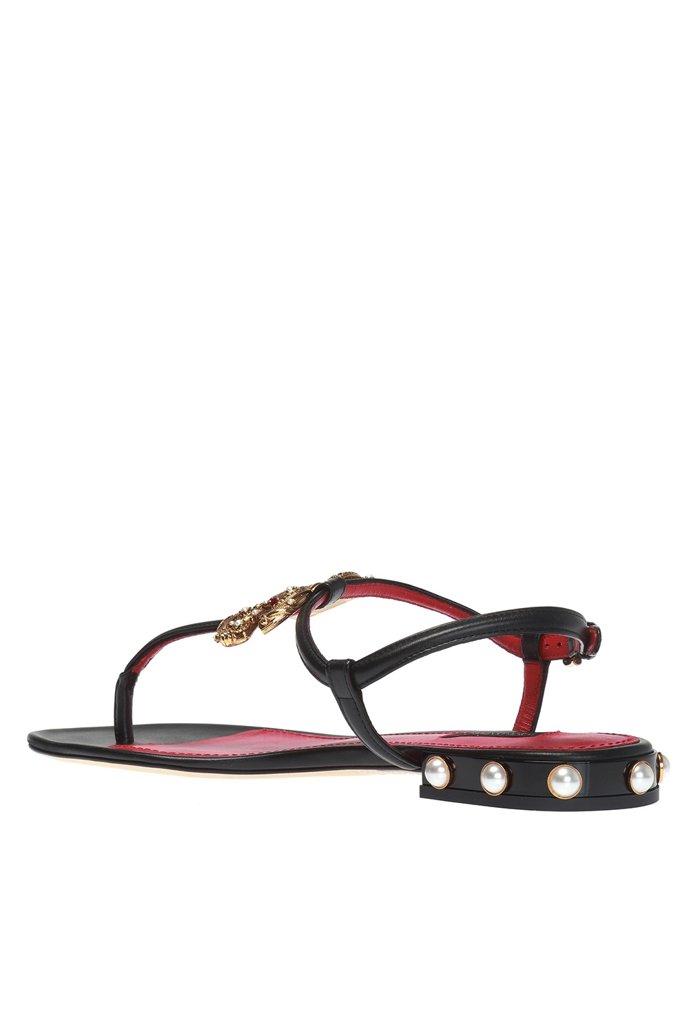 Dolce & Gabbana 'DG Amore' sandals with logo | Women's Shoes | Vitkac