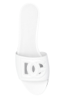 Dolce & Gabbana WHITE Slides with logo