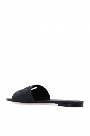 Dolce & Gabbana ‘Bianca’ leather slides