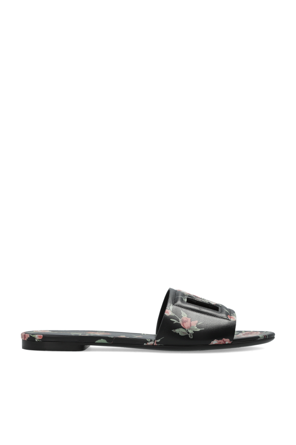 Floral motif slides od Dolce & Gabbana