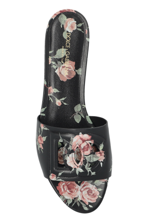 Dolce & Gabbana Chanclas con estampado floral