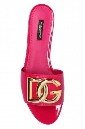 Dolce & Gabbana Asia 705721 iPad Mini 1 2 3 ‘Bianca’ leather slides