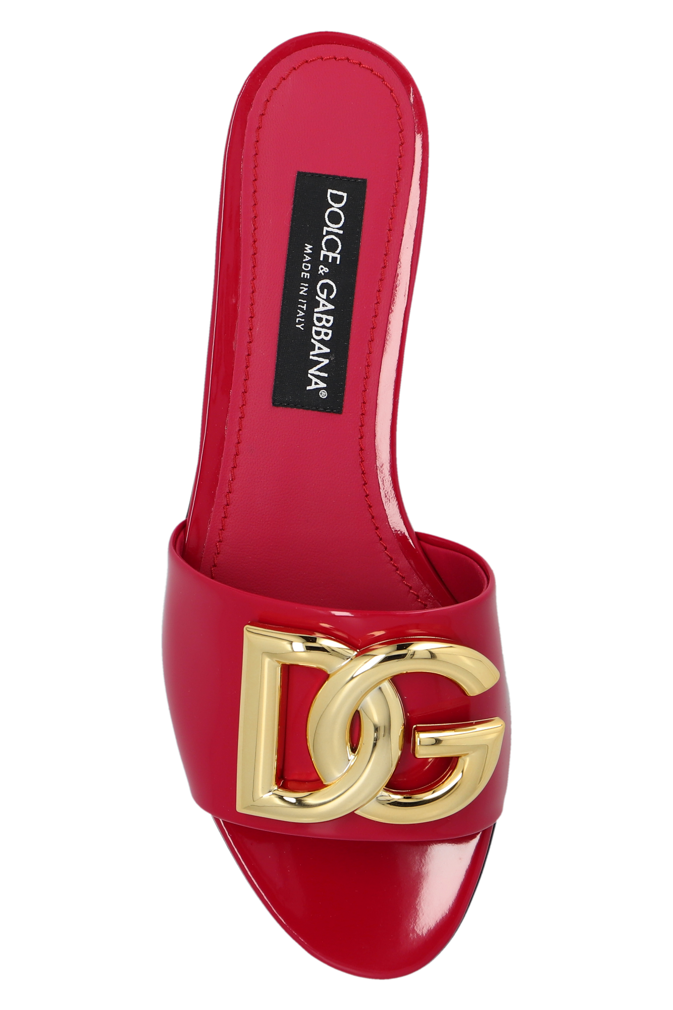 sneakers with derby motif dolce gabbana shoes ‘Bianca’ slides