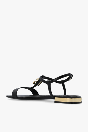 Dolce listed & Gabbana ‘Bianca’ glossy sandals