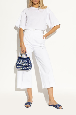 Dolce & Gabbana Slides with "Majolica" pattern