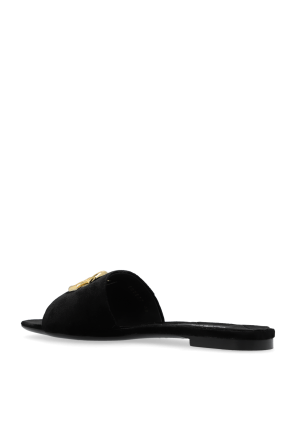 Dolce & Gabbana Velvet Slippers