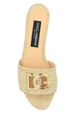 Dolce & Gabbana Klapki z logo
