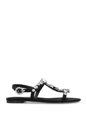 Sandalen mit dekorativem Finish