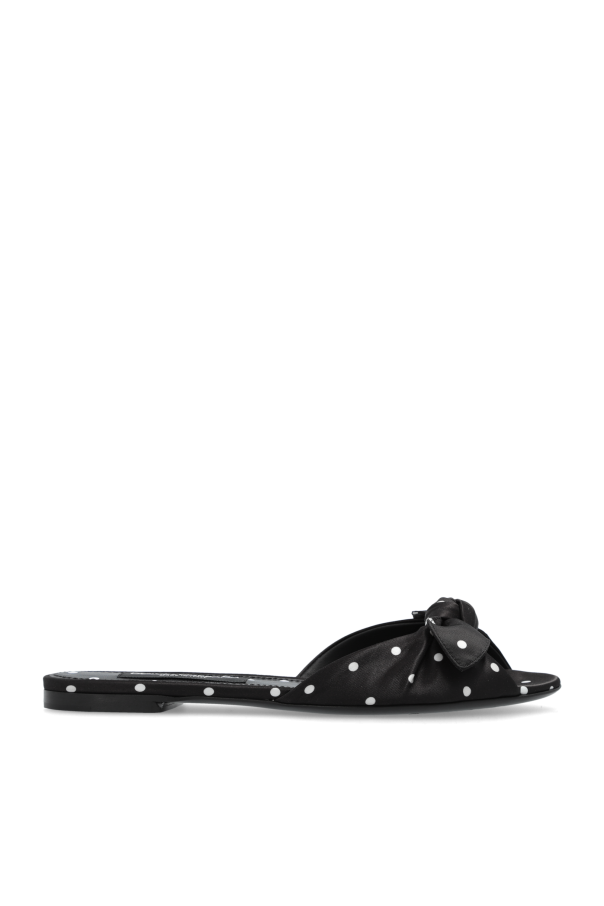 Dolce & Gabbana Polka Dot Slippers