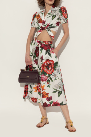 Dolce & Gabbana Sandals with shimmering appliqués