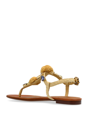 Dolce & Gabbana Sandals with shimmering appliqués