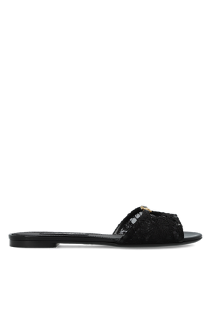 Lace mules