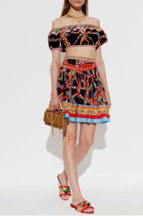 Dolce & Gabbana Flip-flops with colourful appliqués