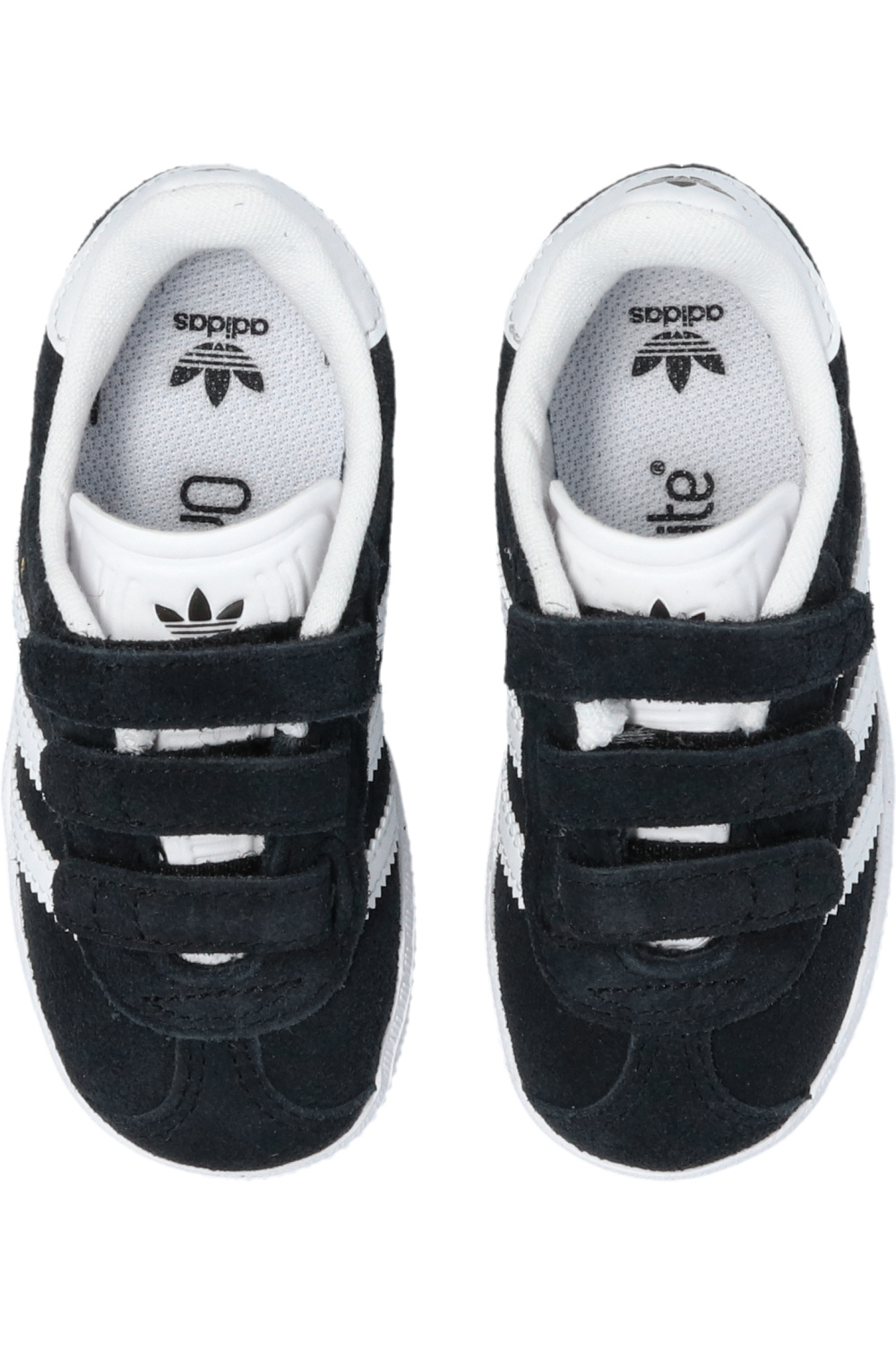 adidas white Kids ‘Gazelle’ sneakers