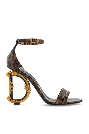 ‘Baroque’ heeled sandals