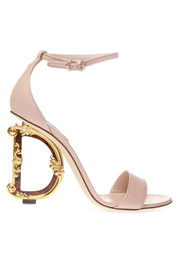 Dolce & Gabbana Sandals with decorative heel