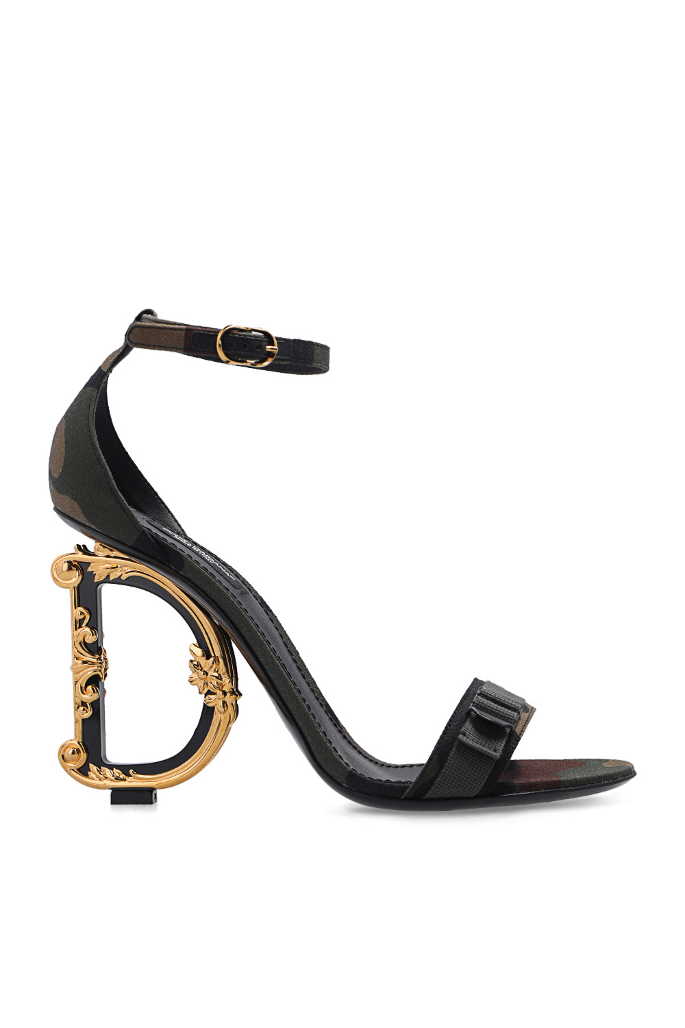 Dolce & Gabbana ribbed cotton vest ‘Keira’ heeled sandals
