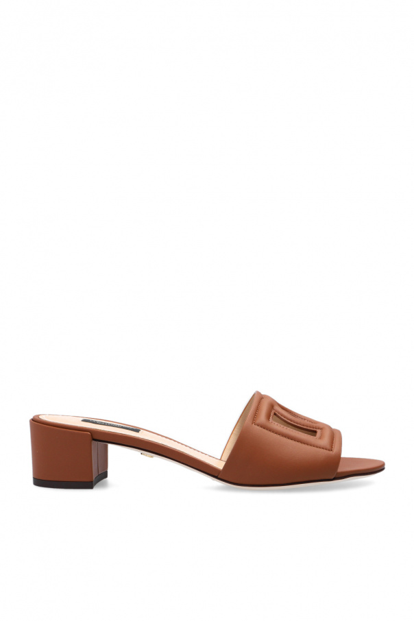 dolce RUFFLE & Gabbana Mules with logo