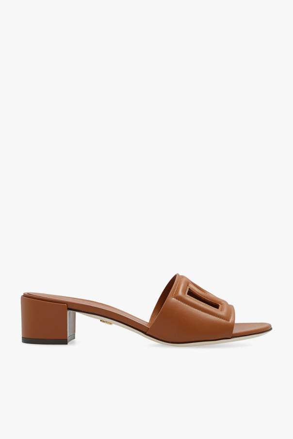 Dolce & Gabbana ‘Bianca’ heeled slides