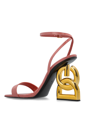 Dolce & Gabbana Sandały na obcasie