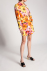 Dolce & Gabbana Lace-up Corset Satin Mini Dress Womens Dark Brown ‘Keira’ heeled mules