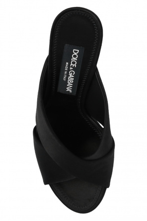 Dolce & Gabbana Eyewear DG logo cat-eye sunglasses Satin mules