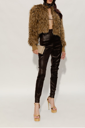 Dolce & Gabbana appliqu lapel jacket Platform sandals