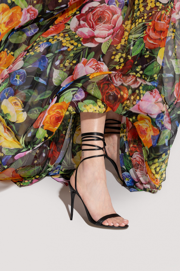 Платье в бельевом стиле dolce ftbxdd &gabbana xs-s ‘Keira’ heeled sandals