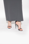 Dolce & Gabbana GREY ‘Keira’ glossy heeled sandals