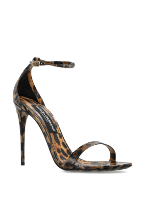Dolce & Gabbana Leather heeled sandals
