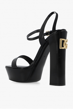 dolce gabbana patchwork design denim tote bag item ‘Keira’ heeled sandals