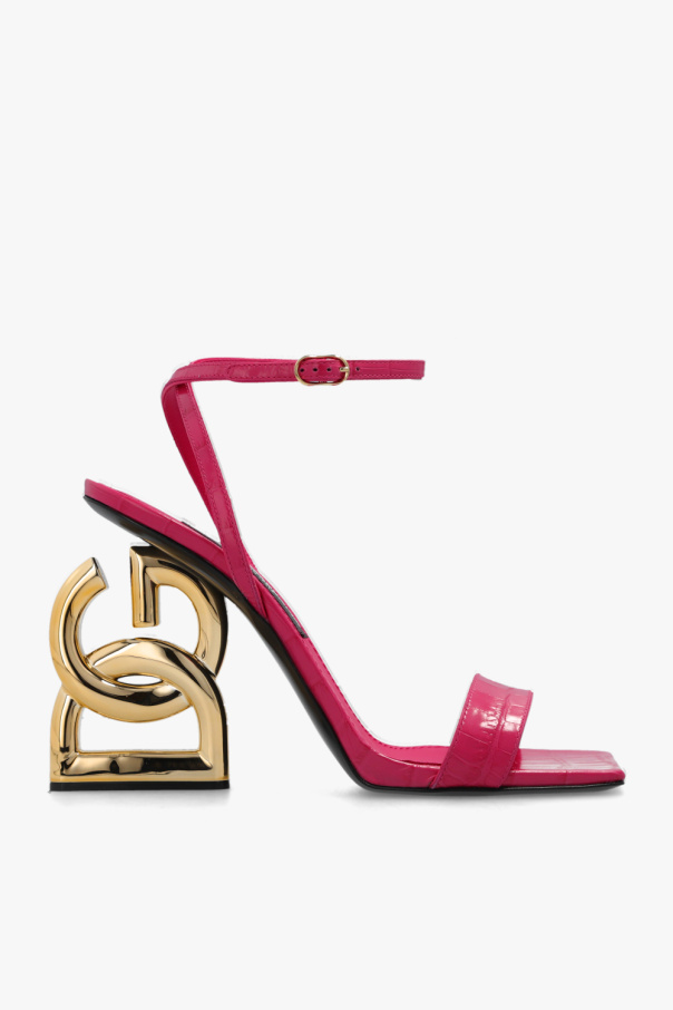 Dolce & Gabbana Klapki na obcasie ‘Pop’