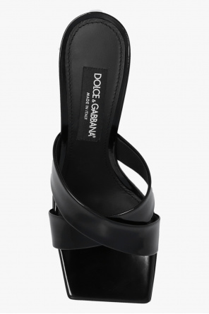 Dolce & Gabbana logo buckle leopard-print belt DOLCE & GABBANA ROZKLOSZOWANA SUKIENKA BEZ RĘKAWÓW