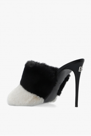 Dolce & Gabbana ‘Kiera’ fur mules