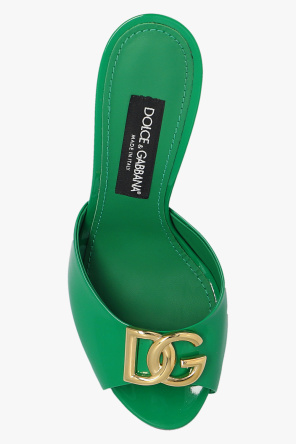 Dolce & Gabbana Glossy heeled mules