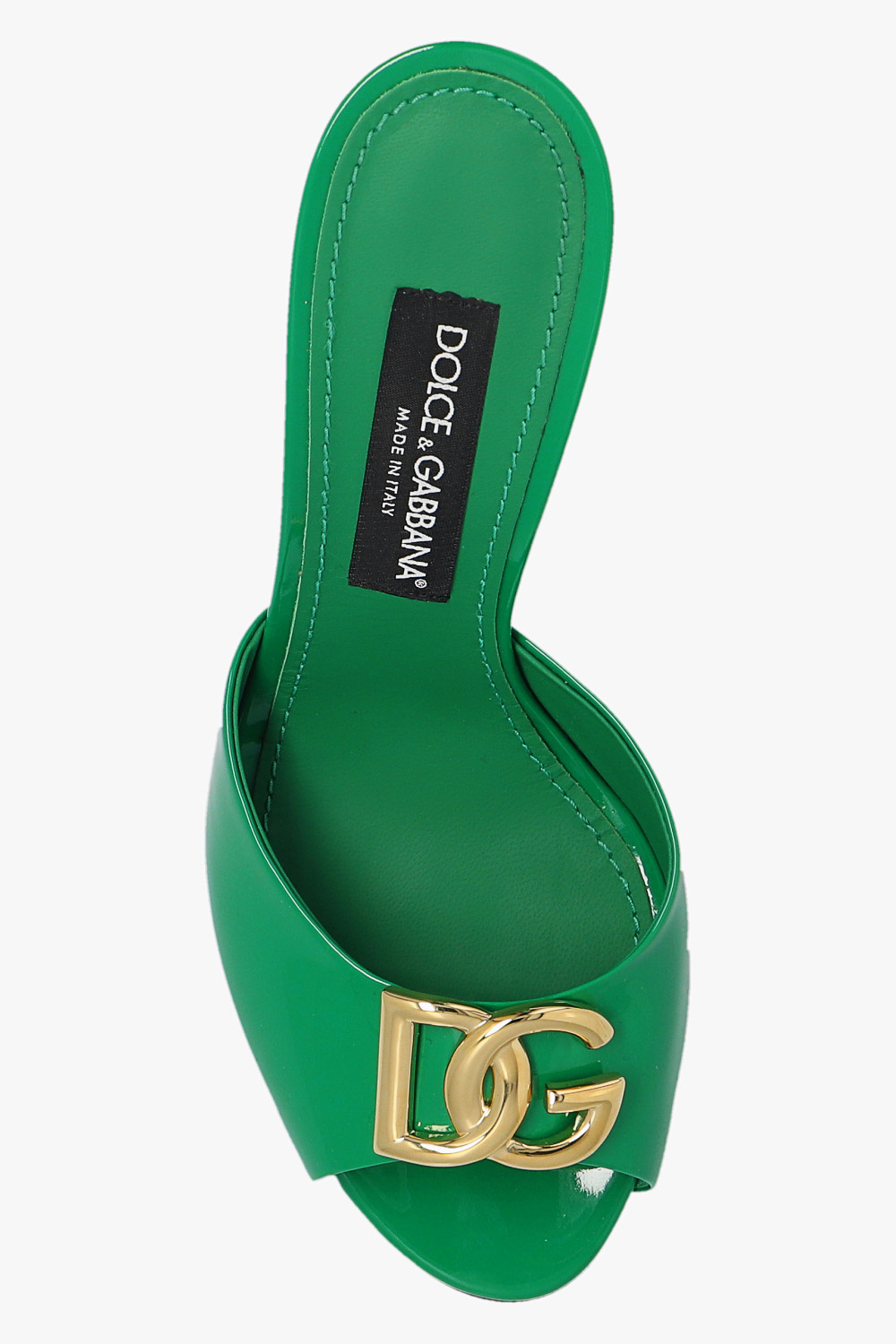 Dolce & Gabbana Glossy heeled mules