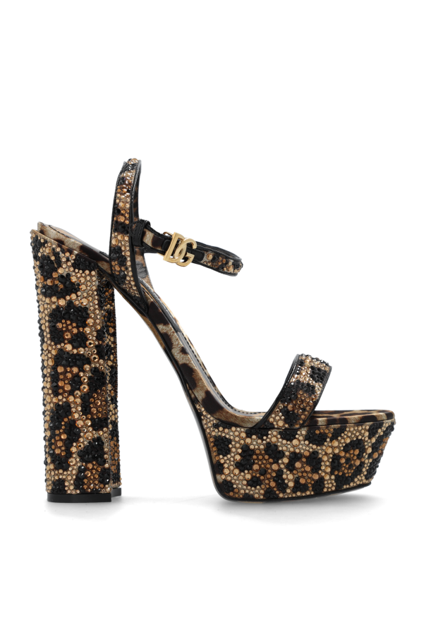 Dolce & Gabbana Sandały na platformie