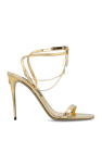 Dolce & Gabbana GOLD ‘Keira’ heeled sandals