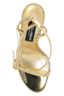 Dolce & Gabbana GOLD ‘Keira’ heeled sandals