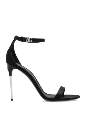 Sandals on decorative heel od Dolce & Gabbana