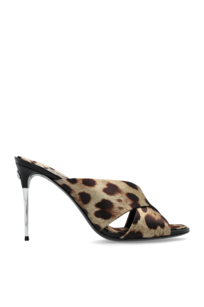Dolce & Gabbana polished chunky-heel mules
