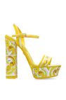 Dolce & Gabbana YELLOW Platform sandals
